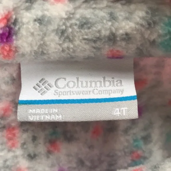 Columbia 4T Fleece Jacket Bundle